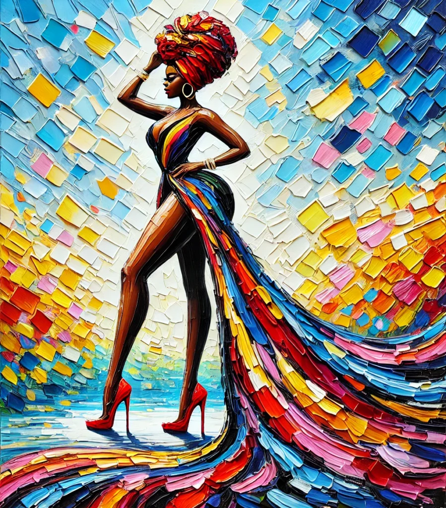 African Woman Art décor