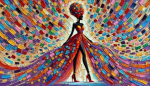 African Woman Paintings and Wall Décor